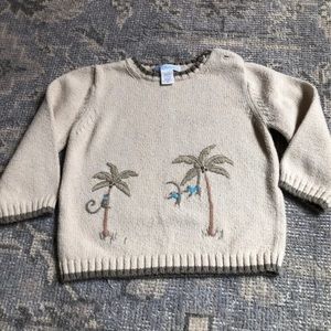 Janie and Jack boys scenic locale sweater 2T